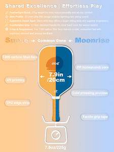 Desata el Poder Celestial: Momento Especial con la Paleta de Fibra de Vidrio, Ligereza Inspirada en el Amanecer, Control Impulsado por el Atardecer, Eleva tu Juego - Product Image 4