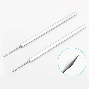 Jarum Penghilang Benda Asing Ultra Halus Jarum Tusuk Rumah Sakit Instrumen Bedah Kosmetik Spatula Kornea Oftalmik - Product Image 5