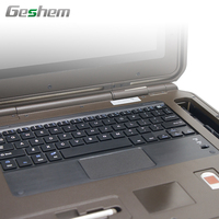 Laptop PC Tangguh Layar Baru 1920x1280 ODM OEM WiFi BT LTE SSD Keyboard Touchpad 1000nits