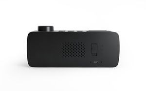 Relógio visor led de 6.3 polegadas, rádio digital, criativo, função de soneca eletrônica, abs + <span class=keywords><strong>lcd</strong></span>, geométrico de cn; gua - Product Image 6