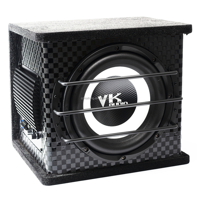 OEM Customized High Performance Car Active Full Audio Sound Speakers Box 10 Inch Car Subwoofer