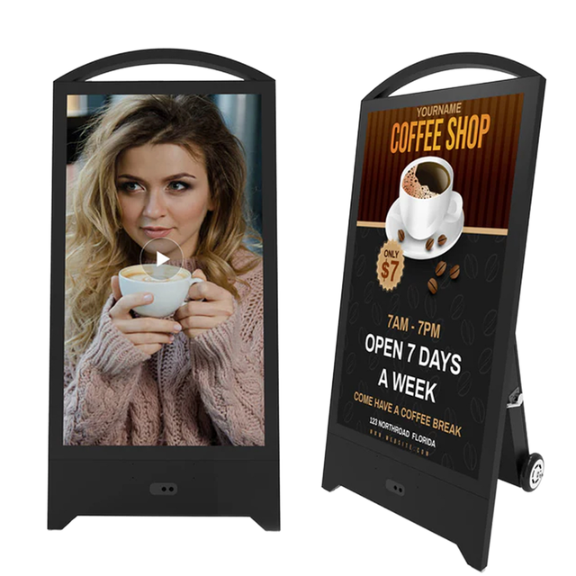 43inch Outdoor Digital Signages Menu Display Screen Android Waterproof Advertising Screen for Restaurant