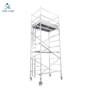 6-12 mét giàn giáo di động tháp giàn giáo nhôm nóng bán giàn giáo nhôm để xây dựng - Product Image 2