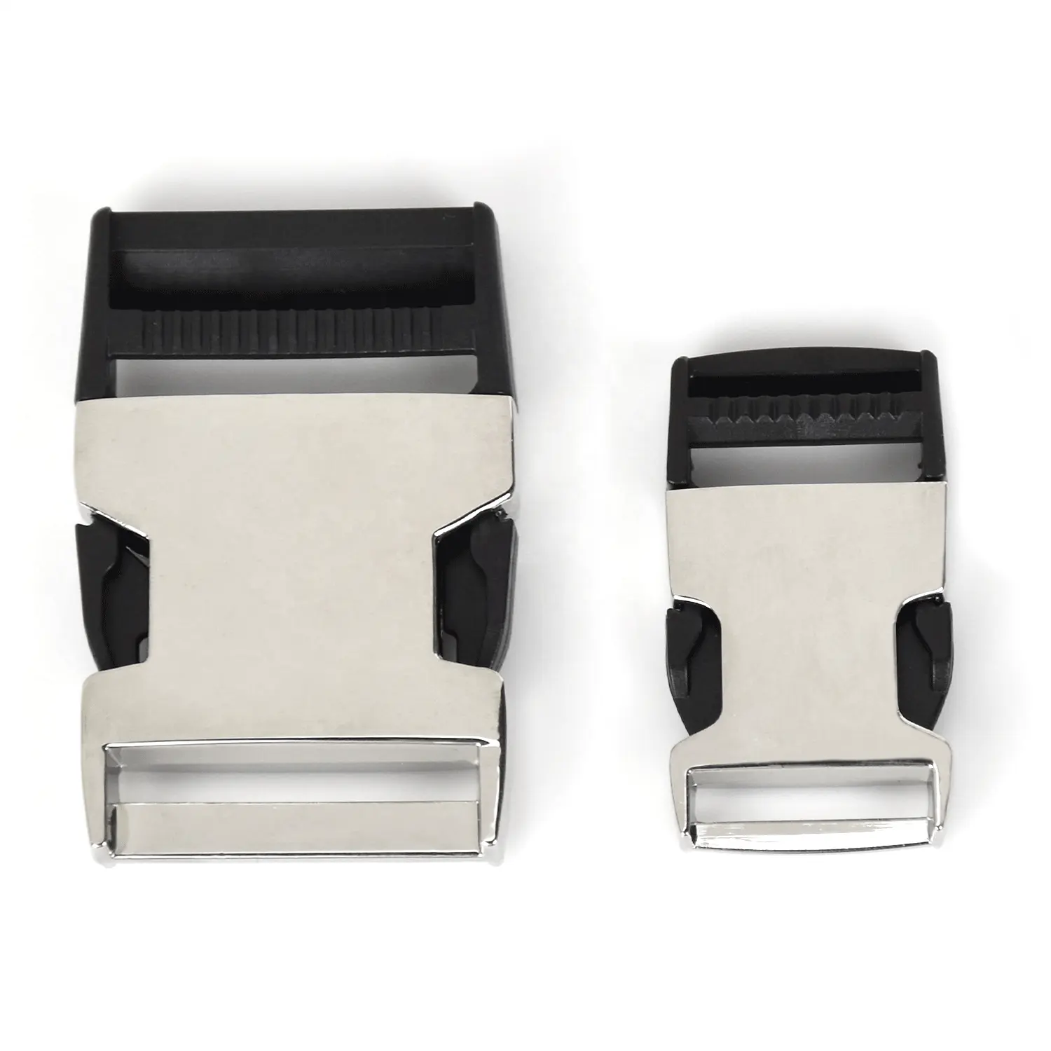 Recycled Zinc Alloy Metal Plastic Quick Release Buckle Backpack Accessories Adjustable Straps Buckle