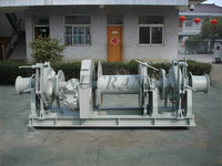 Guindeau d'ancrage combiné d'amarrage et d'ancrage hydraulique marin