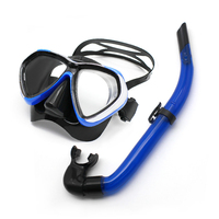 Équipement de plongée professionnel pour sports nautiques en plein air, masque de plongée étanche, masque de plongée et tuba