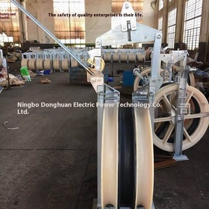 Tùy Chỉnh Chế Biến Điện Xây Dựng Nylon Ròng Rọc Duy Nhất Ba Năm Bánh Xe Vành Đai Phẳng Chuỗi Khối OEM Hỗ Trợ Cho Máy Bay - Product Image 4