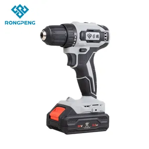 RONGPENG R685 Cordless Electric Drill 20V Lithium Battery Brushless Motor Variable Speed Handheld Power Drills Tool