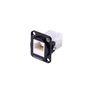 Rj45 Network Data Signal Connector Cat6 D Type Network Socket <b>Adapter</b> Commercial Use Plug And Socket - Product Image 2
