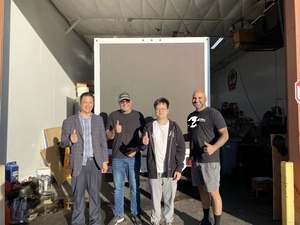 Mỹ thị trường quảng cáo di động hộp xe tải Màn hình LED phương tiện truyền thông ngoài trời P6 kỹ thuật số Roadshow biển quảng cáo signage - Product Image 2