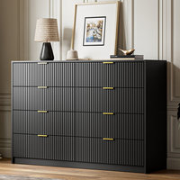 Commode à 5 tiroirs en bois d'acajou, fabrication artisanale, style moderne, meubles de haute qualité pour chambre à coucher, hôtel, appartement, design unique et nouveau