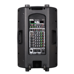 MS5484 15inch 400W 16 DSP effecttor partybox Portable speaker with MP3 <b>Bluetooth</b> for outdoor party wedding - Product Image 1