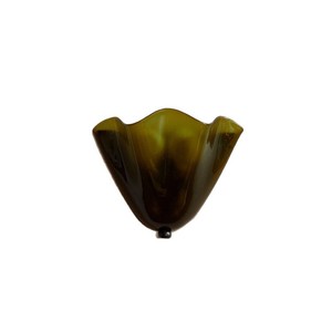 Vera Sconce Flower <b>Wall</b> Lamp Glass Amber Color Led <b>Light</b> Source 220V Living Room <b>Bedside</b> Lighting - Product Image 5