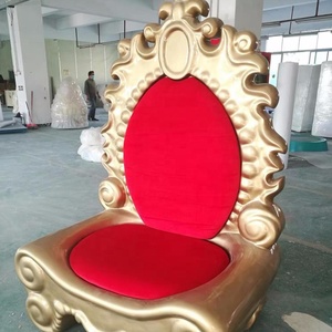 Popular Fiberglass Santa <strong>Throne</strong> Chairs High Back Christmas <strong>Throne</strong> Decoration for Santa Clause - Product Image 4