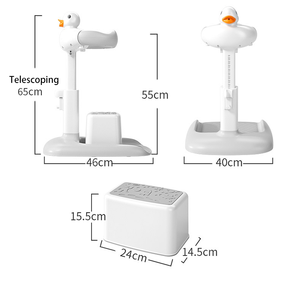 Foldable PP TPE Material Baby <strong>Bath</strong> Chair with Adjustable Armrest for 0-12 Months Toddler <strong>Kids</strong> Shower Stand Travel <strong>Potty</strong> - Product Image 2