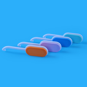Removedor de Alineadores Ortodónticos con Masticables de Silicona Suave con Sabor a Frutas para una Fácil Limpieza Dental - Product Image 1