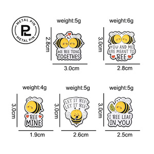 Divertidos Pins Esmaltados con Citas en Español, Chapado en Níquel Negro, Broche Diario, Joyería para Solapa con Diseño Atractivo, Regalos - Product Image 6