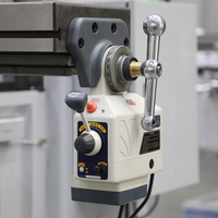 Mini-fraiseuse verticale CNC de type tourelle X6325A, fraiseuses manuelles pour métal, mini-fraiseuse verticale CNC