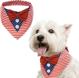 Bandane per Cani Personalizzate all'Ingrosso, Sciarpa Triangolare di Lusso Regolabile per Estate, Inverno, Primavera, Natale e Festività - Product Image 2
