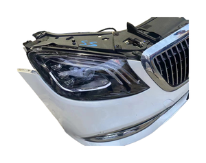 Paraurti per Mercedes-Benz W222 Classe S - Kit Carrozzeria Upgrade S63 S65 AMG con Griglia, Diffusore, Tubi, Fari e Fanali Posteriori - Product Image 2