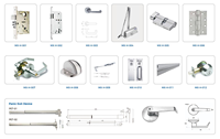 Porte coupe-feu en acier galvanisé EN 1634-1, 120 minutes, pour bâtiments commerciaux, porte de sortie, porte coulissante, porte affleurante