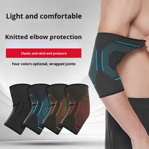 Protège-coudes en tricot <span class=keywords><strong>Bol</strong></span> Sports pour hommes et femmes, course à pied en plein air, basketball, cyclisme, fitness, respirant, antidérapant, fin, en nylon, complet - Product Image 5