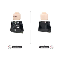 Figurines de soldats allemands en blocs de construction de char blindé de la Seconde Guerre mondiale de haute qualité, blocs de construction en plastique ABS, jouets pour enfants JGTH244-247