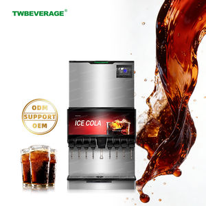 Fontaine à soda commerciale TWBEVERAGE avec machine à glaçons pour boissons froides dans la restauration rapide - Product Image 4
