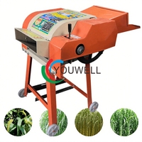 Broyeur de paille Youwell haute productivité avec une capacité de 0,4 à 1,2 tonne/heure pour la production d'aliments pour petits élevages