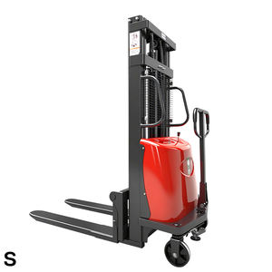 Mini Gabelstapler Stapler 1 Tonne 1,5 Tonnen 2 Tonnen/1,6 m Semi Electric Stacker Gabelstapler Warehouse Stacker Semi Electric - Product Image 2