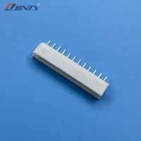 Conector de placa PCB JINDA 5264-12A de 2.5mm, 12 pines, 3A de corriente nominal, cabezal de aguja recta, montaje en placa de latón con orificio pasante
