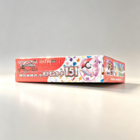 Version japonaise authentique Pokmo Sv2a Édition améliorée Pack supplémentaire 151 Carte à collectionner Pikachu Première Génération (Ae)