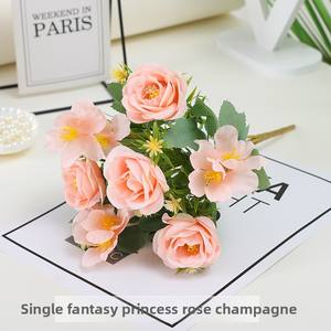 Petites roses artificielles décor à la <span class=keywords><strong>maison</strong></span> ensemble de décoration de mariage boîte emballée fausses fleurs pour accessoires de photographie pour la Saint-Valentin - Product Image 6