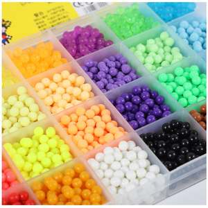 ปืนฉีดน้ำเจลลี่ใสแบบ DIY 24สีลูกปัดน้ำวิเศษสำหรับเด็กที่ผ่านการกรองและดินผลึกเมือก - Product Image 3