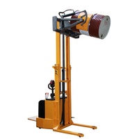JINGXIN Chariot élévateur électrique mobile 400 kg 1900 mm pour fûts d'huile en acier de 55 L avec roues en nylon