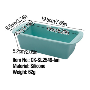 Molde de silicona de grado alimenticio para bloques de hielo, bandeja grande rectangular para hacer bloques de hielo, sin BPA, para vasos de cóctel, enfriadores y baños de hielo - Product Image 5