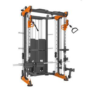 Machine multifonction tout-en-un Smith, appareil d'entraînement fonctionnel, rack de musculation, équipement de gym/fitness - Product Image 6