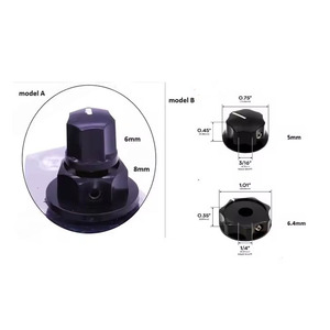 ปุ่มควบคุมเสียงแบบซ้อน ปุ่มปรับระดับเสียงและโทนเสียงคู่ สำหรับกีตาร์<span class=keywords><strong>เบส</strong></span> JZ อุปกรณ์เสริมสำหรับเครื่องดนตรี - Product Image 2