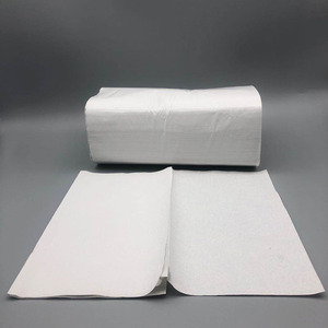 Serviettes en papier pliées en V Balaboo, vente rapide, en bois recyclé/vierge, épaisses, résistantes, excellente absorption, personnalisables pour hommes - Product Image 2