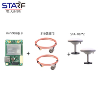 Modul GNSS RTK Semua Band UM982 Presisi Tinggi Tingkat Sentimeter Papan Penentuan Posisi Diferensial Mini UM982