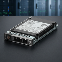Dell Emc 15.36 TB NVMe SSD 2.5 Inch Internal Server Storage Drive Cangkang Logam Baru