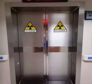 Top sale CT-Room Radiation Protection Door Stainless Steel Sliding Door With Xray