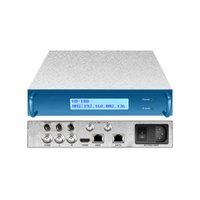 Decodificador Portátil de Calidad de Transmisión Half 1U SRT HLS HTTP a SDI HD, Decodificador de Audio MPEG2 HEVC AES EBU AC3