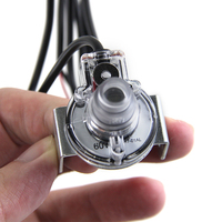 Lampe de projection LED 12V haute luminosité avec flèche, clignotant de moto, jaune avec projection de flèche, feu de signalisation d'avertissement