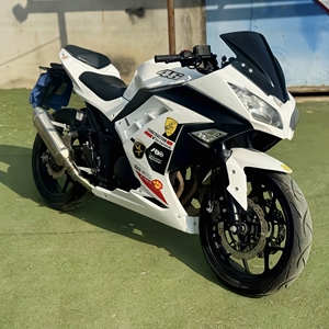 Motocicleta <span class=keywords><strong>Kawasaki</strong></span> <span class=keywords><strong>Ninja</strong></span> de 250cc de Gasolina, <span class=keywords><strong>Moto</strong></span> de Carreras de Alta Velocidad, Rendimiento Estable, ABS para Conducción Urbana y Deportiva - Product Image 2