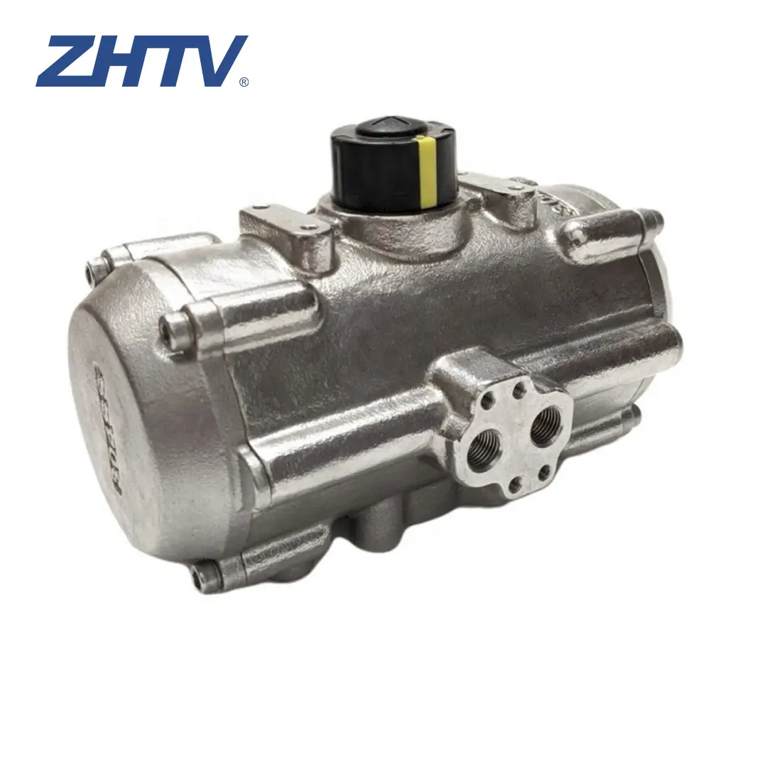 ZHTV 308-250000Nm 로터리 스프링 켜기/끄기 178 667.5 Pa -20C ~ + 120C 공압 액추에이터 전기 밸브 액추에이터