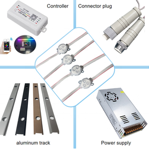 Đèn Sứa DC 12V Pixel Led Cảnh Quan Kỳ Nghỉ Đèn Điểm Giáng Sinh Vĩnh Viễn Ws2811 Ucs2904 - Product Image 4