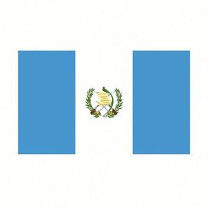 ธงชาติกัวเตมาลาสีน้ำเงินขาว ขายส่ง ผลิตจากโพลีเอสเตอร์ 100% ขนาด 3x5 ฟุต สำหรับตกแต่งและเฉลิมฉลอง - Product Image 1