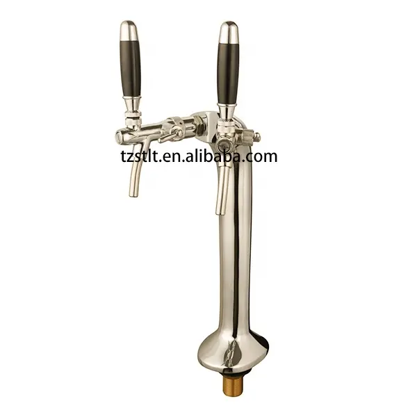 Sexy Tower Ice Frosted Cooled 2/3/4 Faucets Chrome Finish beer column