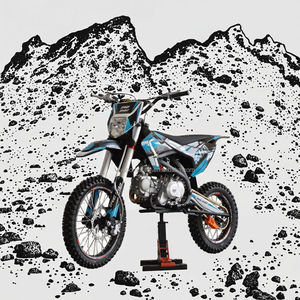 ¡Oferta! Moto de cross personalizada para adultos de 125cc 150cc, 4 tiempos, 4 velocidades con motor sin escobillas, gasolina, China APAQ GD101, 61-80km/h - Product Image 3